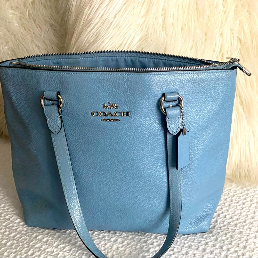 Tiffany blue Coach bag